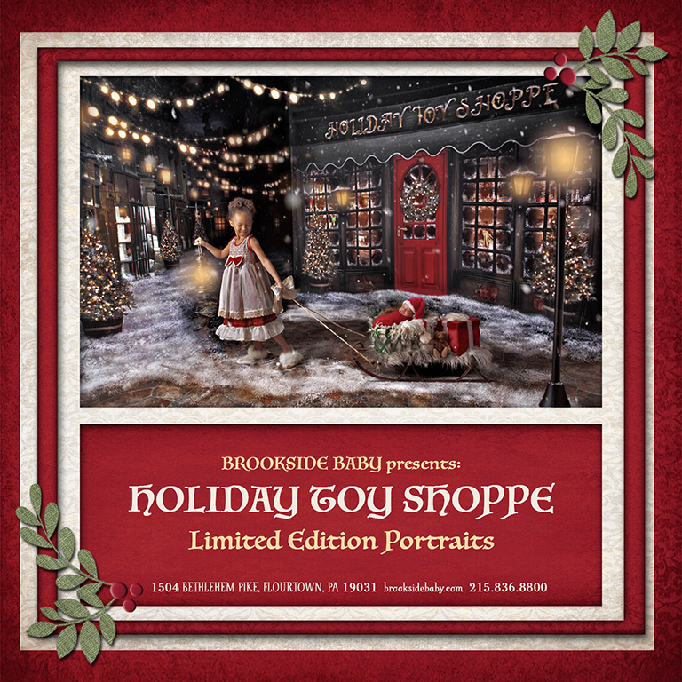 Holiday Toy Shoppe – Limited Edition – November 9-10th – Book Now